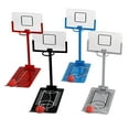 thumbnail image 3 of Jouet Anti-Stress de Sport de Bureau Mini Panier de Basketball Rouge Rouge, 3 of 4
