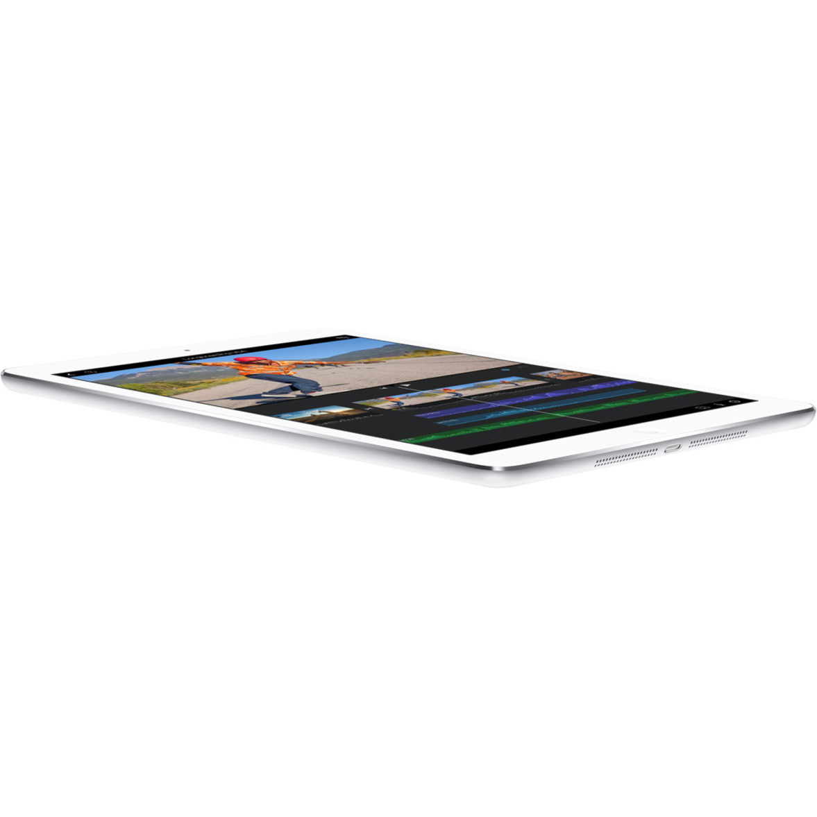 Apple iPad Air MF021LL/A Tablet, 9.7" QXGA, Cyclone Dual-core (2 Core) 1.30 GHz, 16 GB Storage, iOS 7, Silver - image 4 of 6