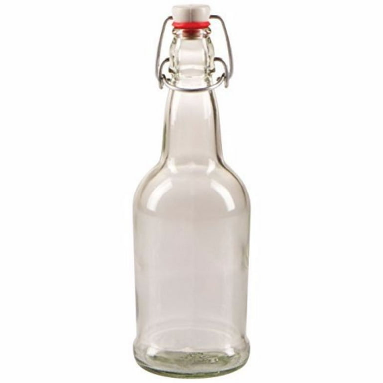 BEER BOTTLES 1 LITER 12 BLUE EZ-CAP GLASS SWING TOPS