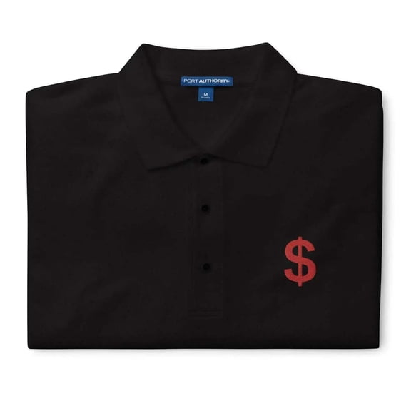 Dollar Symbol Polo Shirt
