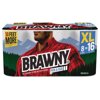 Brawny Pick-A-Size Perforated Roll Towel, 2-Ply, 11 x 6, White, 156/Roll, 8 Roll/Ctn
