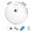 White-WH-home supplies, variant on ABPWLY Toys Vacuum Cleaning Robot Home Intelligent Sweeping Pet Hair Suction Three in One 20x20x5.5cm for Hard Floor Carpet Cleaning Cute Stuff