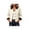 Beige, variant on Zynoxe Women's Cropped Jacket Fashionable Corduroy Cuffs & Collared Jackets for Women Relaxed Long Sleeve Button Down Casual Jackets Solid Color Casual Outerwear With Side Pockets S