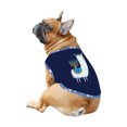 thumbnail image 5 of Happy Llamakah Pajamas Blue, Matching Hanukkah Pajamas For Family And Pet, 5 of 7