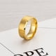 thumbnail image 1 of Anillo de acero de titanio de 8 mm, anillo tonto, anillo simple de bisel doble para hombre, anillo de seis colores, diseño simple para hombre, 1 of 5
