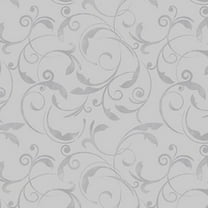 Henry Glass Woodland Whispers Monotone Leaf Swirl Lt Gray Fabric By The Yard
