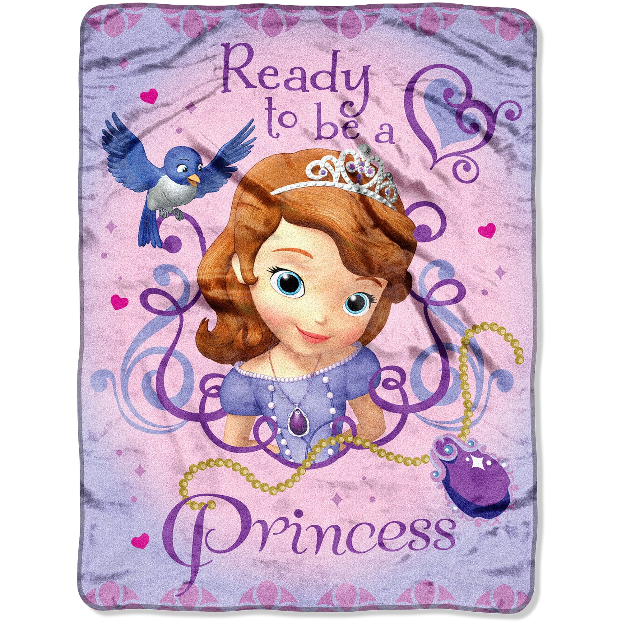 Disney Sofia The First 46 X 60 Throw Disney Sofia The First 46 X 60 Throw