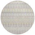 thumbnail image 2 of Addison Rugs Chantille Indoor/Outdoor Transitional Southwest Beige Washable Round Rug, 8' x 8', 2 of 6