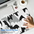 thumbnail image 4 of Long Mouse Pads for Desk,Black and Gray Halloween Bats Desk Mats on Top Of Desks, Desk Mouse Pad Extra Large with 3mm Non-Slip Base and Stitched Edge for Gaming,Office,Work,Home 31.5"x11.8", 4 of 6