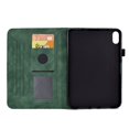 thumbnail image 4 of Allytech For iPad mini (6th Generation) Case,Shockproof Premium PU Leather Folio Stand Pocket, Auto Sleep/Wake,Lightweight Embossed Card Slot Wallet Case for iPad mini 6,Green, 4 of 6