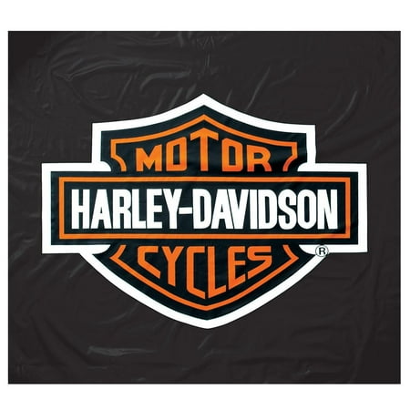 - Vinyl Pool Table Cover, Official Harley Davidson silkscreened logo graphic in center of cover By Harley-Davidson