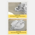 thumbnail image 3 of Tortilla Press, Aluminum Alloy Tortilla And Roti Maker, Tortilla Maker, Dough Press,Flour Tortilla Press, Rotis Press, Taco Maker, Taco Press, Safe And Hygienic, Easy To Clean, 3 of 8