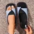 thumbnail image 3 of Viluyesy Slippers for Women High Heel Non-Slip Open Toe Womens Graceful Footwear Light Blue Size 37, 3 of 10