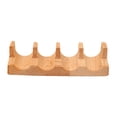 thumbnail image 3 of Wood Sushi Tacos Holder Tray Plates Taco Shell Multipurpose Accessories Taco Rack for Parties Desktop Gatherings Restaurant D, 3 of 7