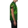 thumbnail image 3 of Ghostbusters Green T-Shirt for Men Novelty 3D Pritneted Casual Short Sleeve Tees Shirt Summer Street T Shirt Top, 3 of 7