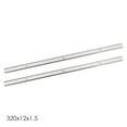 thumbnail image 3 of 2pcs 12.5 " HSS Hojas de cepillador de espesor 320 x12x1.5mm cuchillos de doble filo, 3 of 6