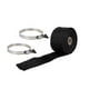 thumbnail image 1 of Envolturas para tuberías de estufas con 2 abrazaderas, protectores térmicos de para motocicleta, tienda de campaña, Protector de tuberías para, 1 of 8