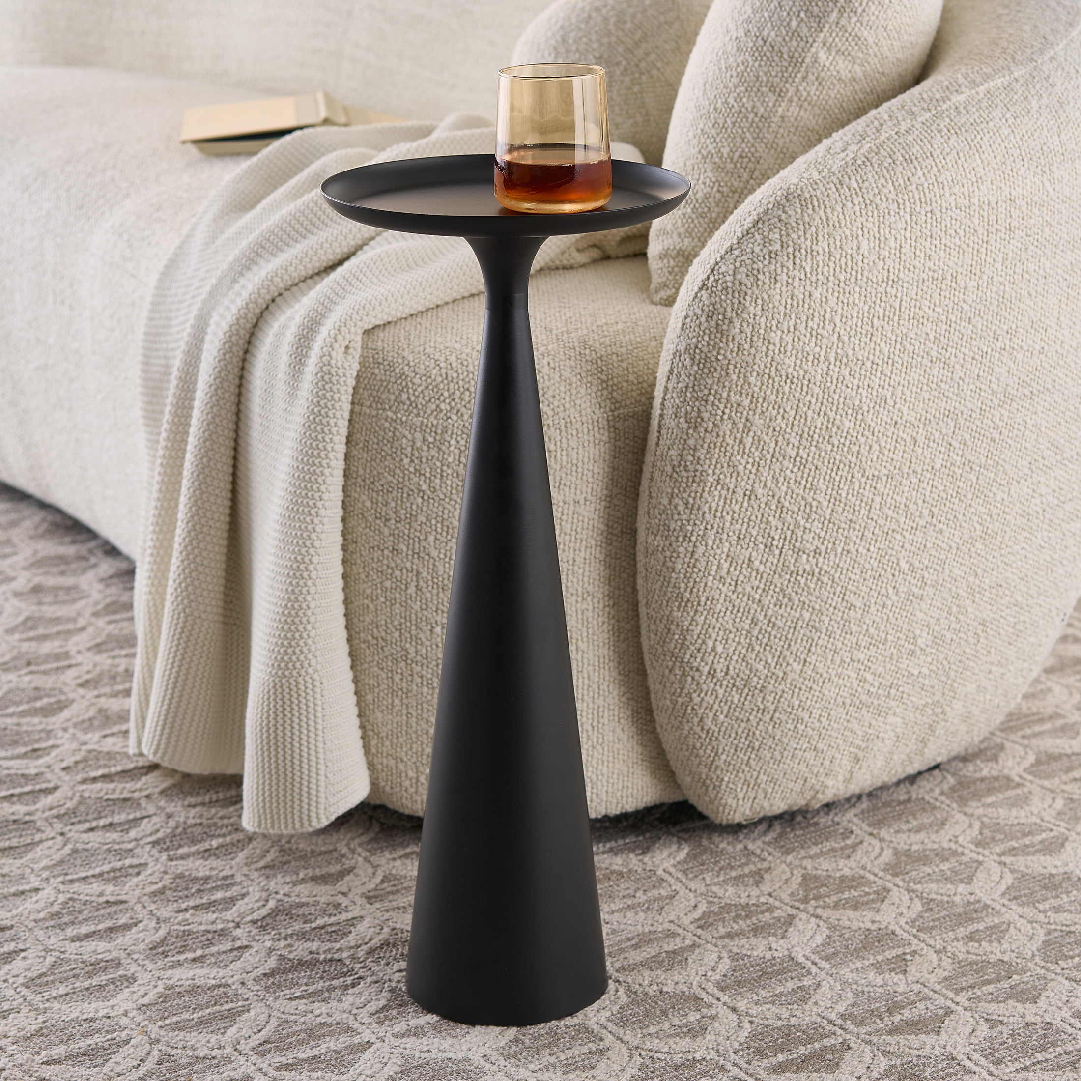 (2 pack) Better Homes & Gardens Truitt Drink Table, Black