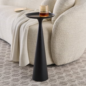 Better Homes & Gardens Truitt Drink Table, Black