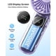 thumbnail image 2 of Ventilador LED portátil ColdSky F11 Purple 3000 mAh con 5 velocidades, 2 of 7