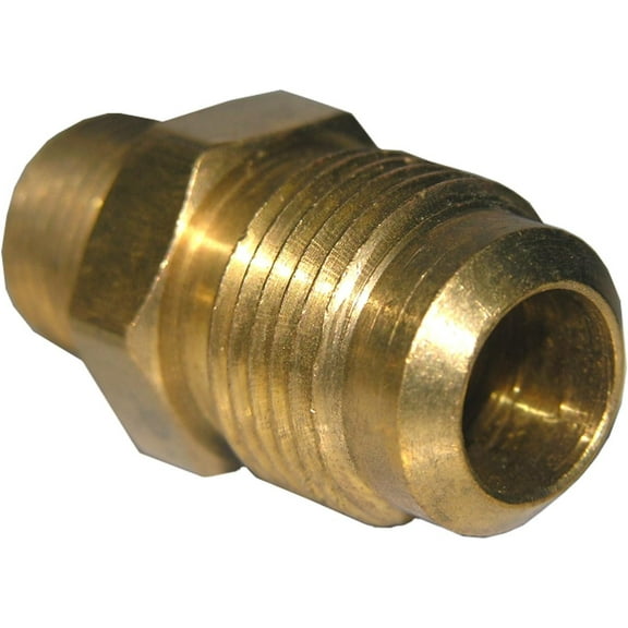 LASCO 17-4859 5/8-Inch Flare by 3/4-Inch Male Pipe Thread Brass Adapter