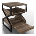 thumbnail image 4 of Norris Storage Wood Reclaimed Oak End Table, 4 of 6