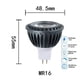 thumbnail image 1 of Bombillas Led RGB 5W reemplaza 30W equivalente a halógeno DC12V/24V MR16 GU5.3 focos de bombilla para iluminación de pista de inundación de paisaje al aire libre, 1 of 4