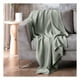 thumbnail image 1 of Manta Muselina 100% Algodón Frazada Esquimal Ideal para Cama, Sofá y Decoración (Verde), 1 of 7