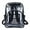 Black, variant on SANMADROLA Clear Backpack, Heavy Duty PVC Transparent Backpack Stadium approved with Reinforced Strap School Bookbag for School, Workplace, Stadium, Travel, Security, Festival, College (Black)