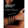 thumbnail image 6 of Bestyle Men Cuban Chain Bracelets 7mm Unisex Black Barbed Wire Beacelet Hip Hop Punk Jewelry Gifts for Women, 6 of 7