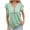 Mint Green, variant on WIZUTIZ Plus Size Tops for Women up to 65% Off Work Out Loose Fit Breathable Athletic Shirts Ladies Trendy Short Sleeve Tshirt Sports Solid Tops Retro Fashion Tshirts Vintage V-Neck Tee T-shirt Bl