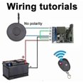 thumbnail image 2 of 70/10 12v 24v The Wireless Remote Control Electro Magnet Electromagnet Cylinder Magnets Controller E, 2 of 4