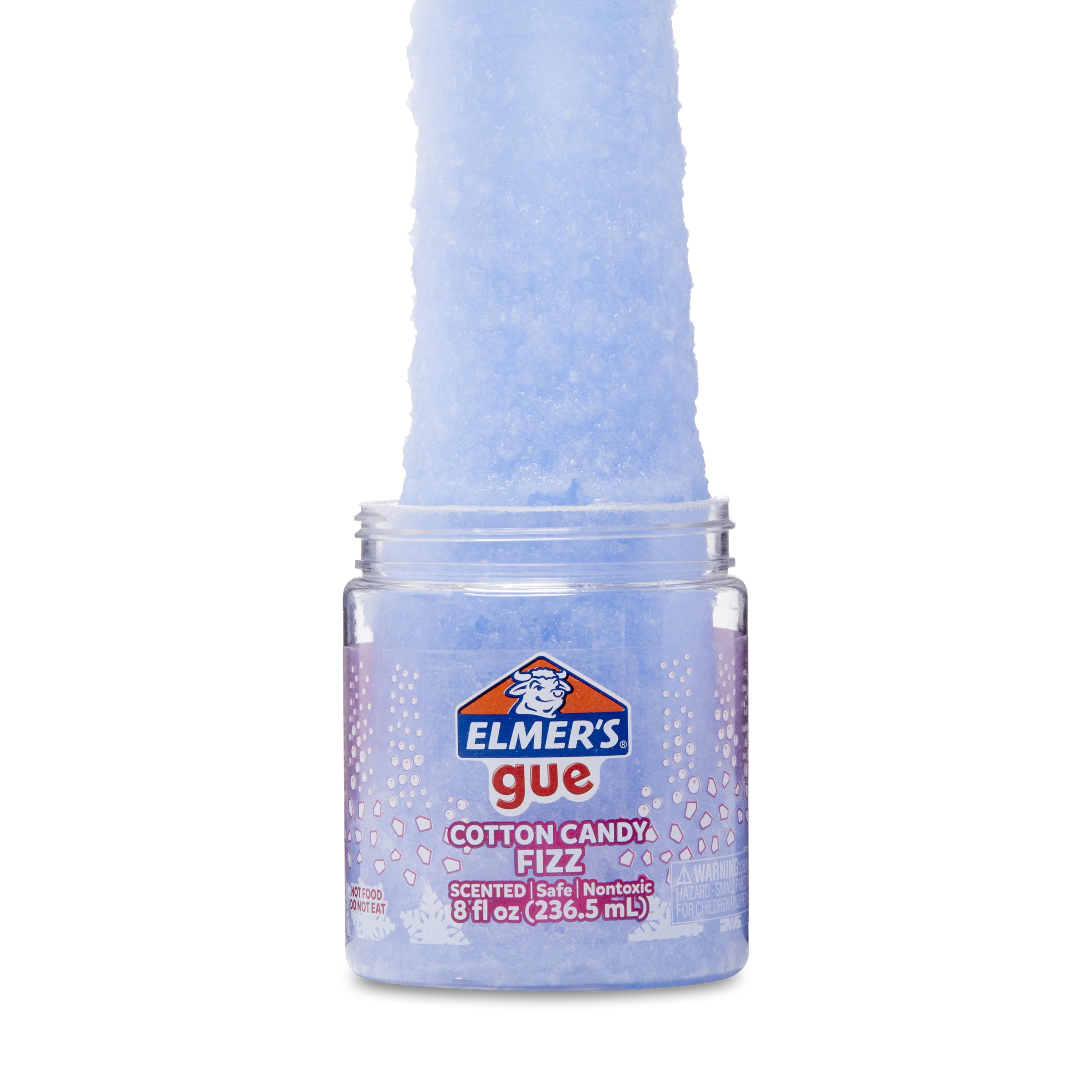 Elmerâs Gue Premade Slime, Cotton Candy Fizz Slime, Scented, 1 Count