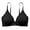 Black, variant on Bras For Women Full Coverage Womens Balconette Bra,Gray L