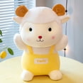 thumbnail image 1 of 2022 New Style Shoulder Strap Plush Toy / Cute Lamb Doll / Pillow / Children's Birthday Gift / Family Decorationyellow62cm Deng Xun unisex, 1 of 2