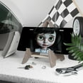 thumbnail image 3 of License Plate, Doll Portrait Decorative Front,Personalized Stainless Steel License Plate Cover For Men Women,12.2" X 6.2", 3 of 6