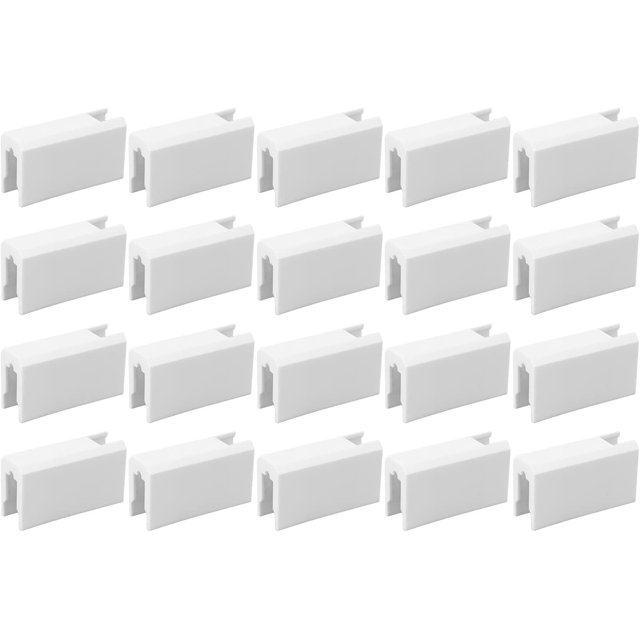 HUGFEGWE Sliding Window Stop Block, Non Collision Door Window Lock Versatile Plastic 20Pcs Prevent Excessive Opening Limit for Household Facilities (Long Type 90cm) U2537-5035