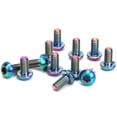 thumbnail image 4 of Disc Brake Rotor Screws, Bicycle Disc Brake Rotor  Screw   Resistance Bicycle Rotor Screw Disc Brake Cycle Rotor Screws  For Bicycle For Repair, 4 of 8