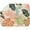 Summer Be, variant on Mystical Moon and Starry Sky Kitchen Mat - Ultra Absorbent Microfiber Drying Mat for Dishes - Boho Chic Cosmic Art - Heat Resistant & Foldable