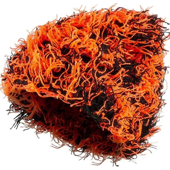 Distressed Knitted Beanie Fuzzy Winter Hats Warm Beanies for Women Men, Unisex Snow Knit Cap Skull Cap