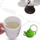 thumbnail image 3 of Inteprter Infusor de té con forma de tetera, reutilizable, de silicona, fácil de limpiar, filtro de hojas, colador de café resistente al Teteras Verde, 3 of 6