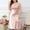 Pink, variant on Silk Nightgown for Women Plus Size Long Satin Slip Dress Nightdress Silky Chemise Nightie Soft Elegant Nightwear
