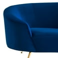 thumbnail image 3 of Modway Marchesa Upholstered Performance Velvet Sofa in Navy, 3 of 8