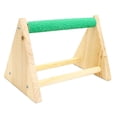 thumbnail image 4 of Milaget Portable Lightweight Wood Parrots Perch Tabletop Bird Grinding Stand For Macaws, 4 of 9