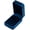 Blue, variant on Classic Velvet Jewelry Gift Box Case for Necklace Pendant, Luxury Jewelry Display Box with Soft Velvet Interior, Necklace Earring Ring Storage Box for Wedding Proposal Birthday Anniversary Gift