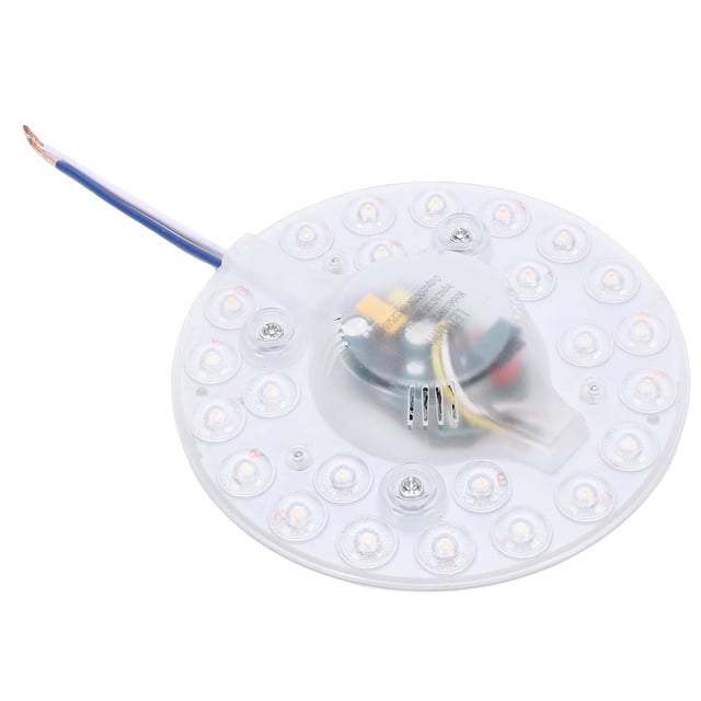 Ventilador De Techo De 4,9 Pulgadas, Luz LED De Repuesto, Montaje Empotrado Ajustable En 3 Colores, Ventilador Con Luz LED Magnético, Reequipamiento Redondo