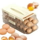 thumbnail image 3 of Contenedor Almacenamiento para Nevera Estante Dispensador Ahorro Espacio, 3 of 9