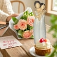 thumbnail image 2 of Mother and Daughter Statue Tabletop Commemorative Ornament Gifts for Mom from Daughter, Mother and Daughter Hugging Figurines for Mother's Day Christmas or Birthday Gifts, 2 of 7