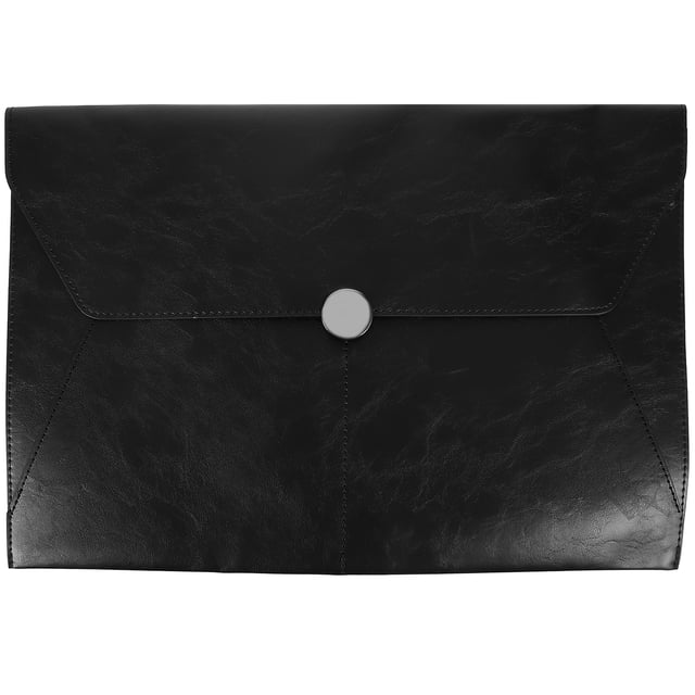 Shisuyan Leather Document File Folder A4 File Bag File Organizer Bag Travel Portfolio Case File Storage Organizer