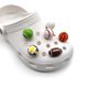 thumbnail image 4 of 7 Pices 3d Ornements Sandales Sabots Jeux De Ballon,charmes De Chaussure,ornements Chaussures Mignons Pour Sabots Chaussures Sandale Pulsera Diy, 4 of 5